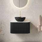 Floating Modern Bathroom Vanity & Sink - OROA