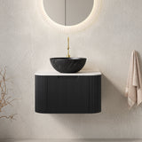 Floating Modern Bathroom Vanity & Sink - OROA