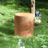 Evie Outdoor Patio - Side Table Brown