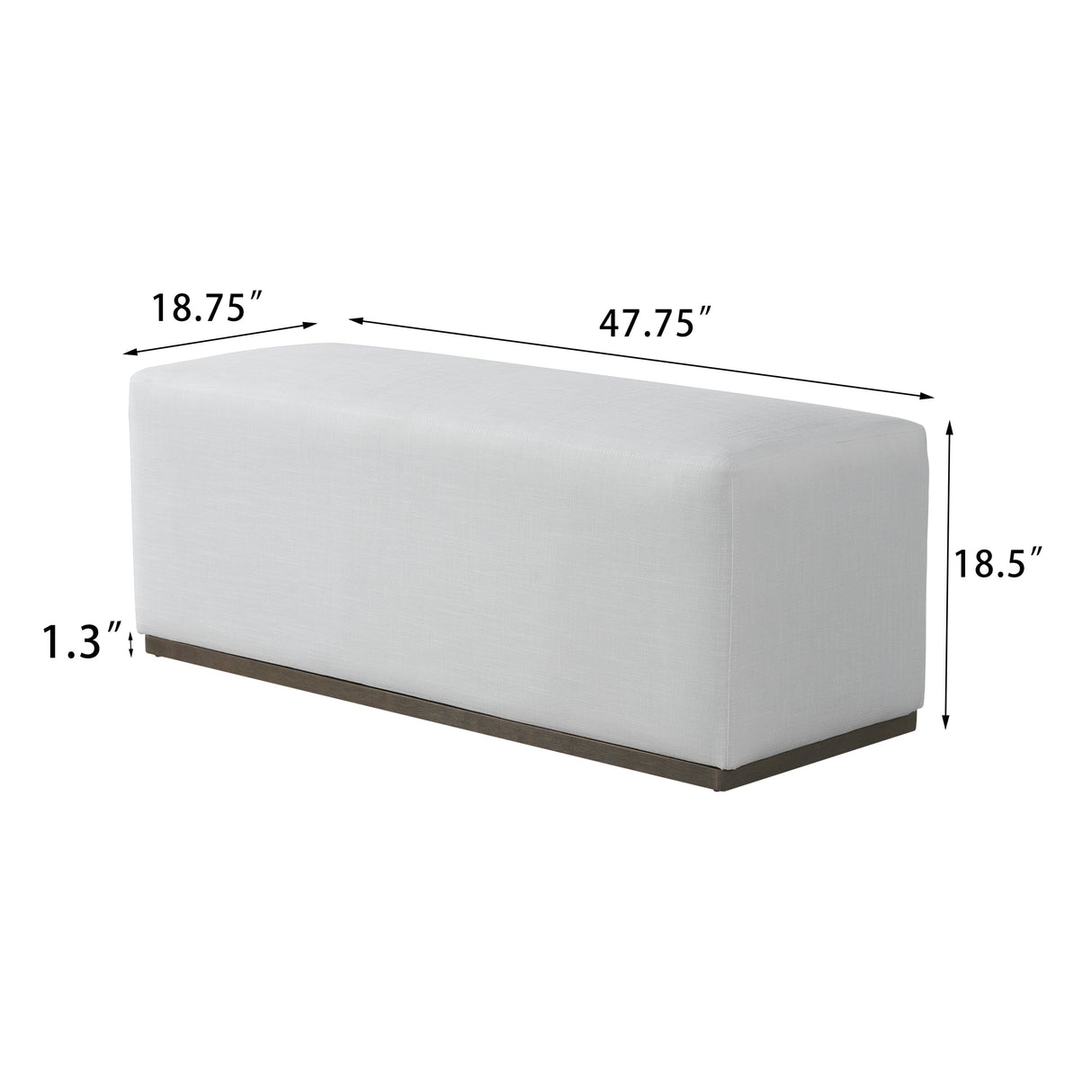 Simple & Elegant Minimalist Bench - OROA