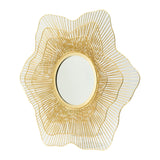 Metal Starburst Wall Mirror - OROA