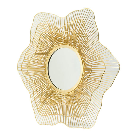 Metal Starburst Wall Mirror | OROA