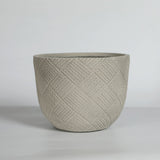 Round Concrete Planter (S/2)