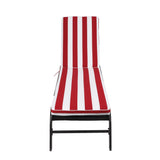 2 Pieces Set Outdoor Lounge Chair Cushion Replacement Patio Furniture Seat