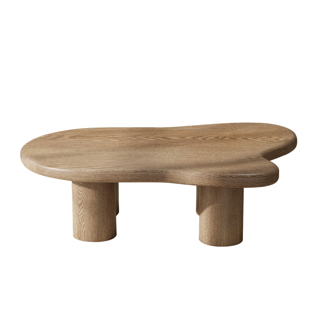 Free Form Walnut Coffee Table