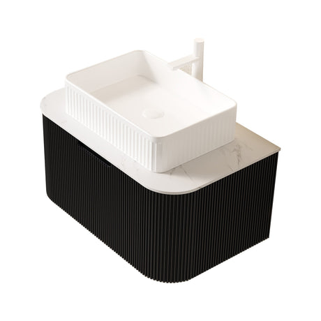 Floating Bathroom Vanity & Sink - OROA