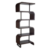Mahogany Modern Bookcase | Uttermost Bia