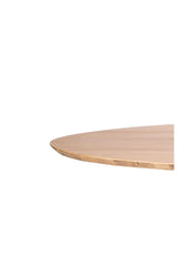 Oval Oak Dining Table | Ethnicraft Mikado | Oroa.com