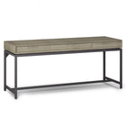 Handcrafted Solid Wood & Metal Desk - OROA