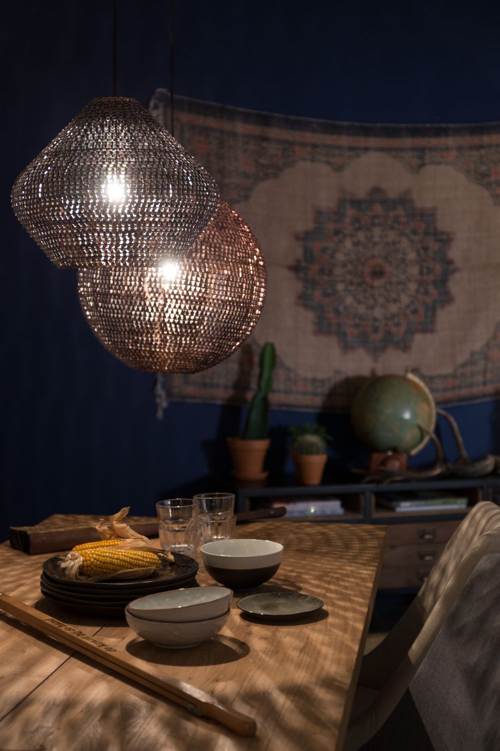 Copper Metal Drop Pendant L | Dutchbone Cooper | DutchFurniture.com