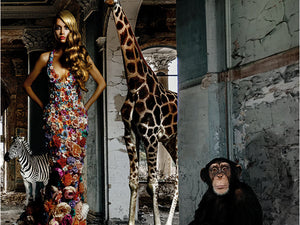   Woman with Animals Photographic Artwork | Oroa.com