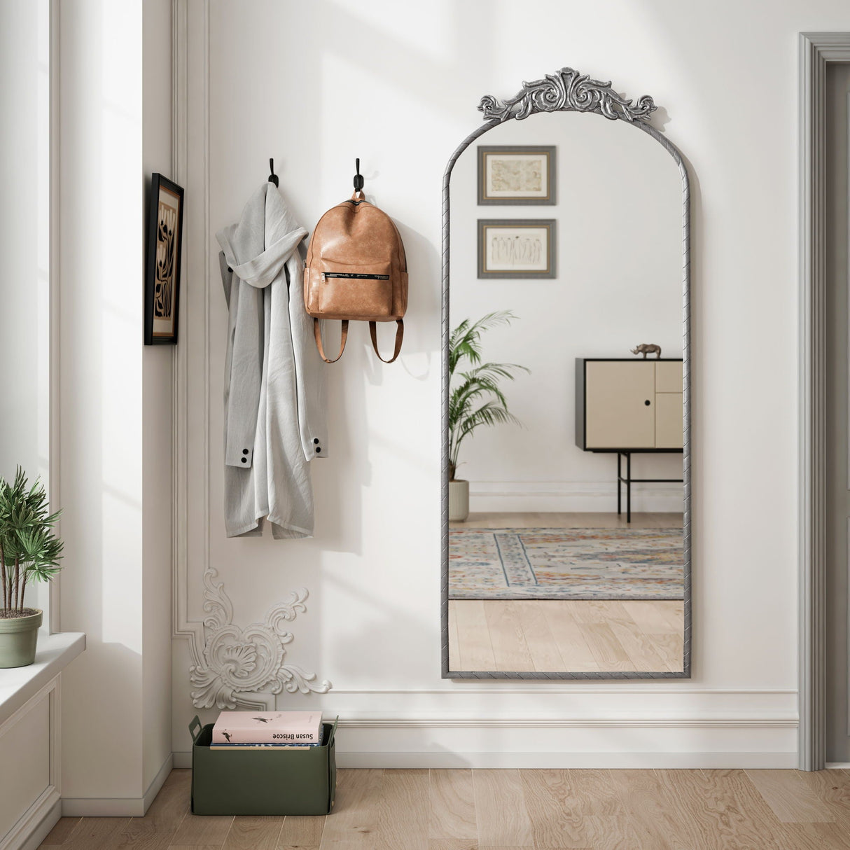 Vintage Arched Full Body Mirror - OROA