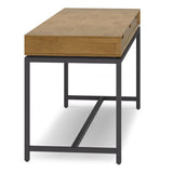 Handcrafted Solid Wood & Metal Desk - OROA