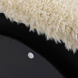 Swivel Arm Chair - New Zealand Wool Colt