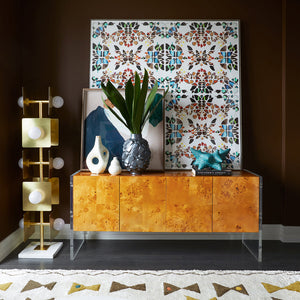 Mappa Wood 4-Door Sideboard | Jonathan Adler Bond | Oroa.com