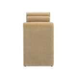Camel Brown Arched Bench - Mason