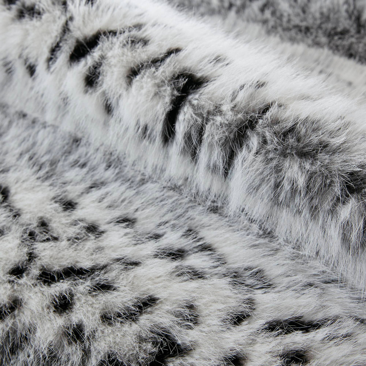 Modern European furniture - Oversized Snow Leopard Faux Fur Throw Blanket - www.oroa.com