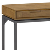 Handcrafted Solid Wood & Metal Desk - OROA