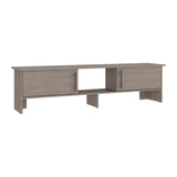 Gray Wash Low Profile Media Console – OROA, view 2