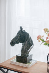 Equine Sculpture On Base