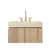 Modern Bathroom Vanity & Sink - OROA