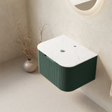 Wall Mounted Green Cabinet, Carrara - OROA