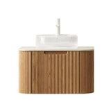 Modern Bathroom Vanity & Sink - OROA