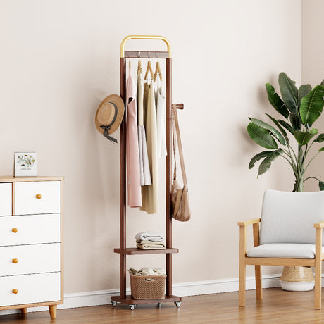 Wooden coat rack - oroa.