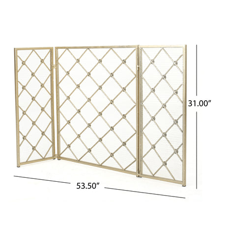 Iron Fireplace Screen | OROA