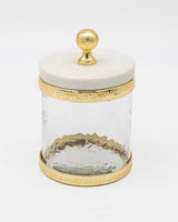 Marble & Gold Storage Canister - OROA