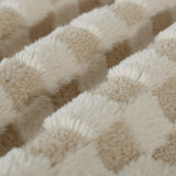 Sand Upholstered Sled-Base Sofa