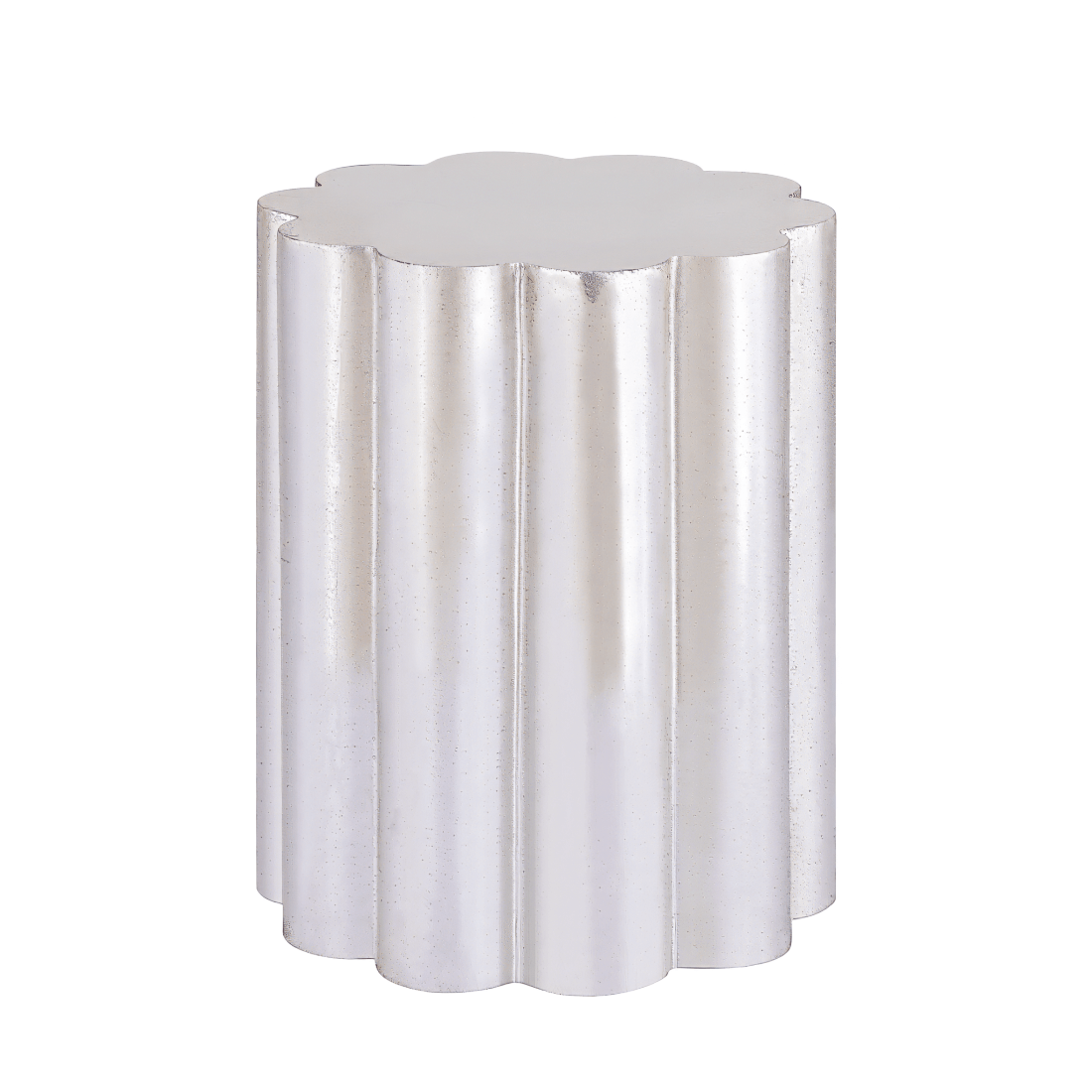 silver antique side table