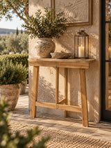 Modern European furniture - Outdoor Half-Round Folding Table - www.oroa.com
