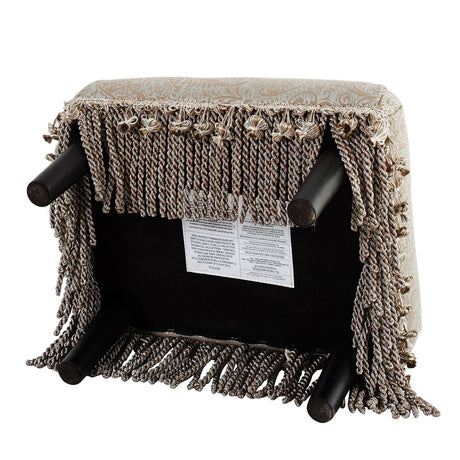 Handcrafted Accent Footstool Ottoman - OROA