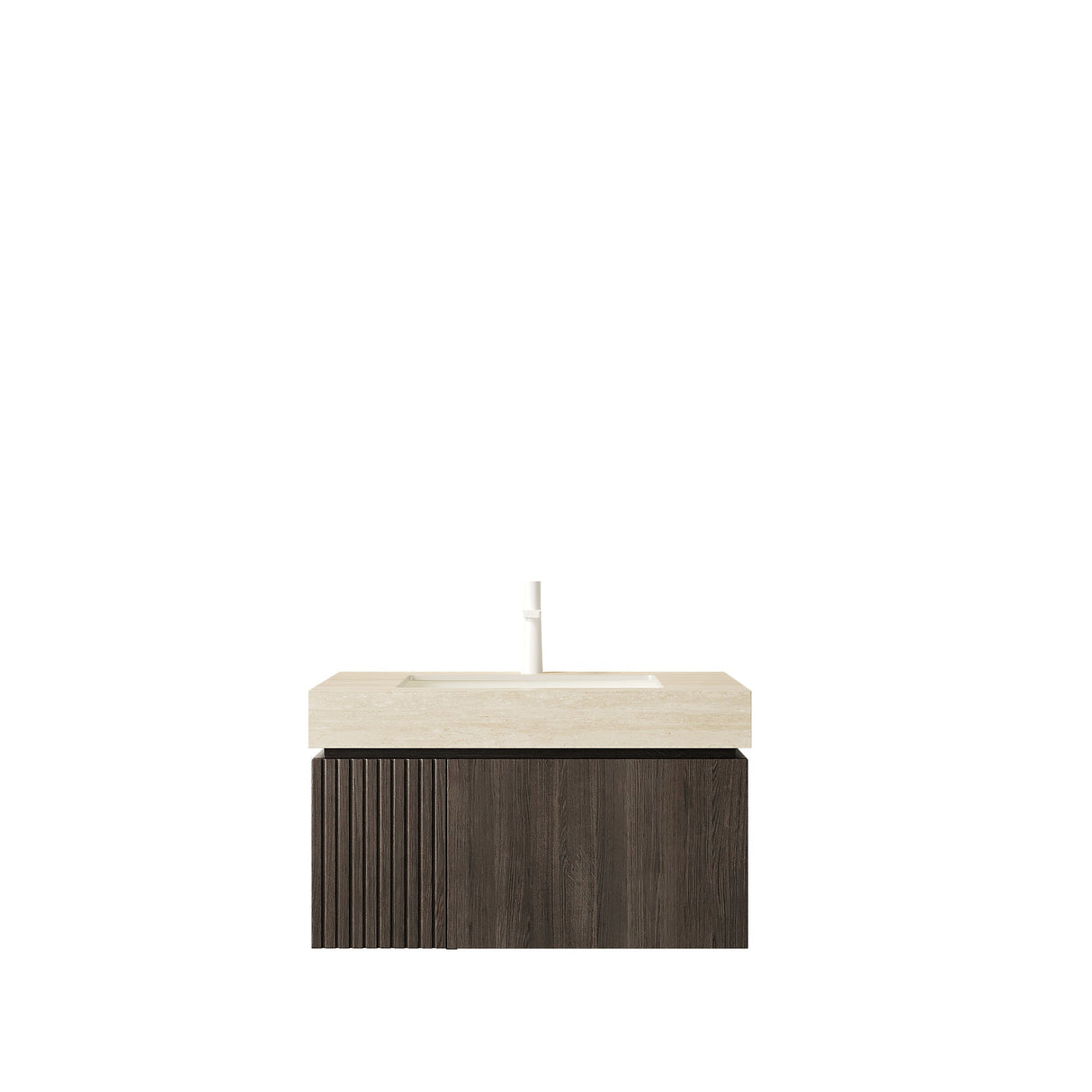 Modern Bathroom Vanity with Stone Top - OROA
