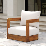 Premium Acacia Wood Outdoor Club Chair Capri