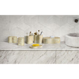Elegant Marble Bathroom Accessories Set - OROA (S/6)
