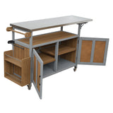 Foldable Outdoor Kitchen Island Cart - Cathy