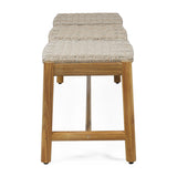 Modern European furniture - Acacia Wood 3 Seater Bench - www.oroa.com