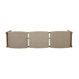 Modern European furniture - Acacia Wood 3 Seater Bench - www.oroa.com