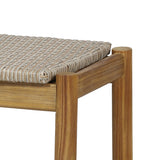 Modern European furniture - Acacia Wood 3 Seater Bench - www.oroa.com