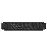 Black Wave Front Media Console 86 Inch – OROA, view 1