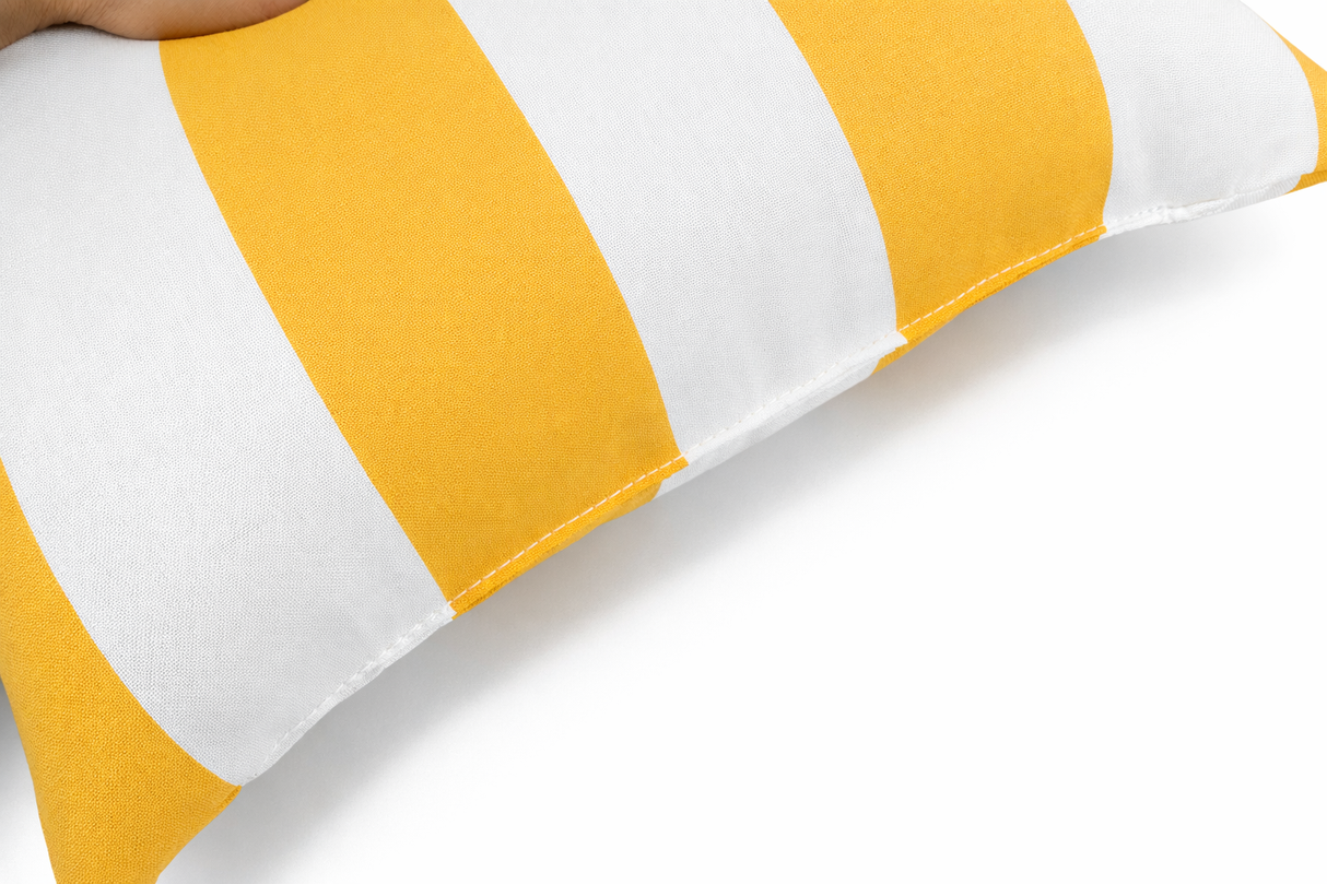 Outdoor Throw Pillows Waterproof & Fade-Resistant Stripey (S/2)