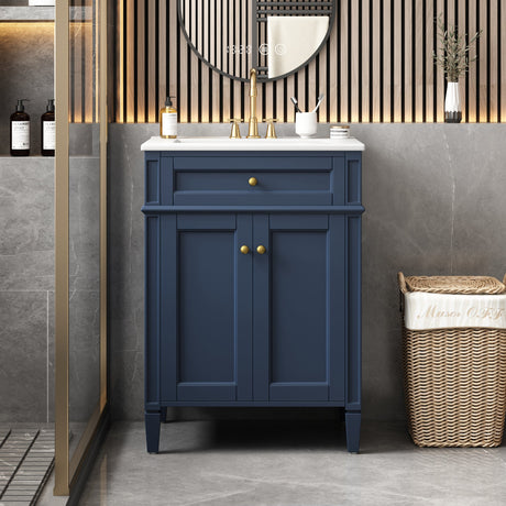 French Bathroom Vanity & Tip-Out Drawer - OROA