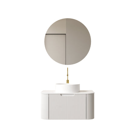 Floating Bathroom Vanity & Sink - OROA