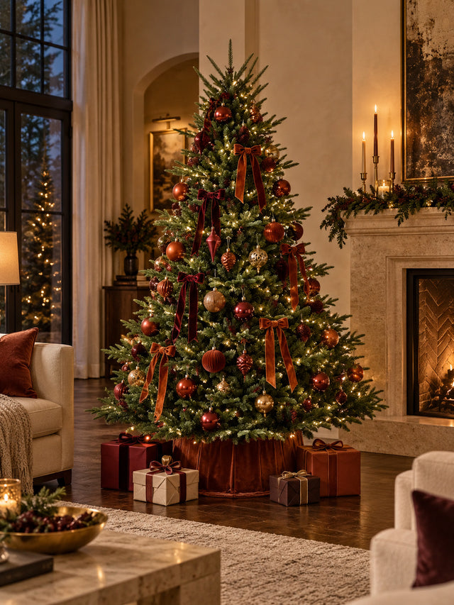 Full-Shaped 6FT Christmas Tree Metal Support | OROA