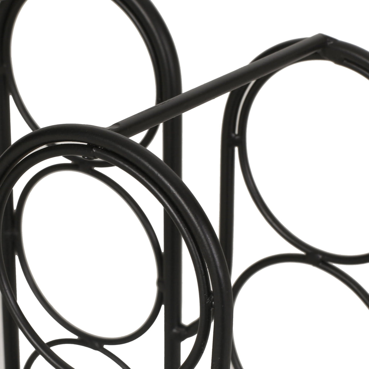 Industrial Black Wine Rack - 13 bottles - OROA
