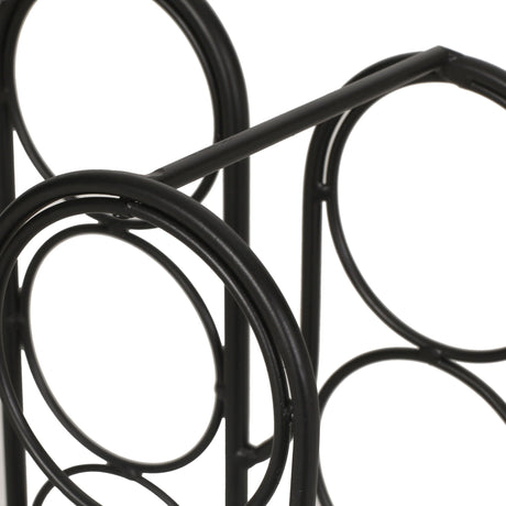 Industrial Black Wine Rack - 13 bottles | OROA