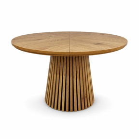 wood round dining table 