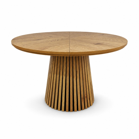 wood round dining table 